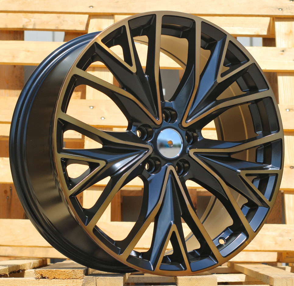 CUPRA 8x19 5x112 ET45 57,1 B5922 Noir poli semi-mat cuivre