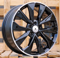 SKODA 7x17 5x112 ET40 57,1 B5970 Noir bord poli