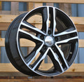 OPEL 7,5x17 5x118 ET45 71,1 BK424 Noir poli