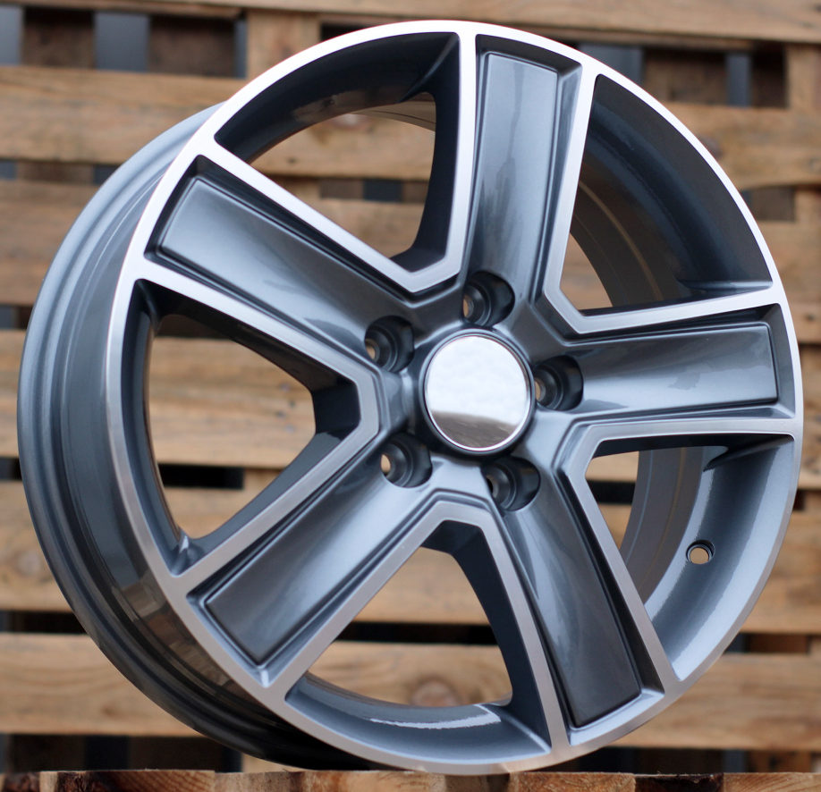 FORD 6,5x15 5x160 ET58 65,1 BK473 Gris poli