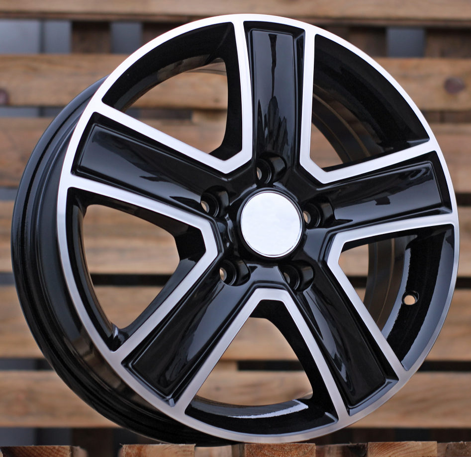 6,5x16 5x108 ET44 65,1 BK473 Noir poli