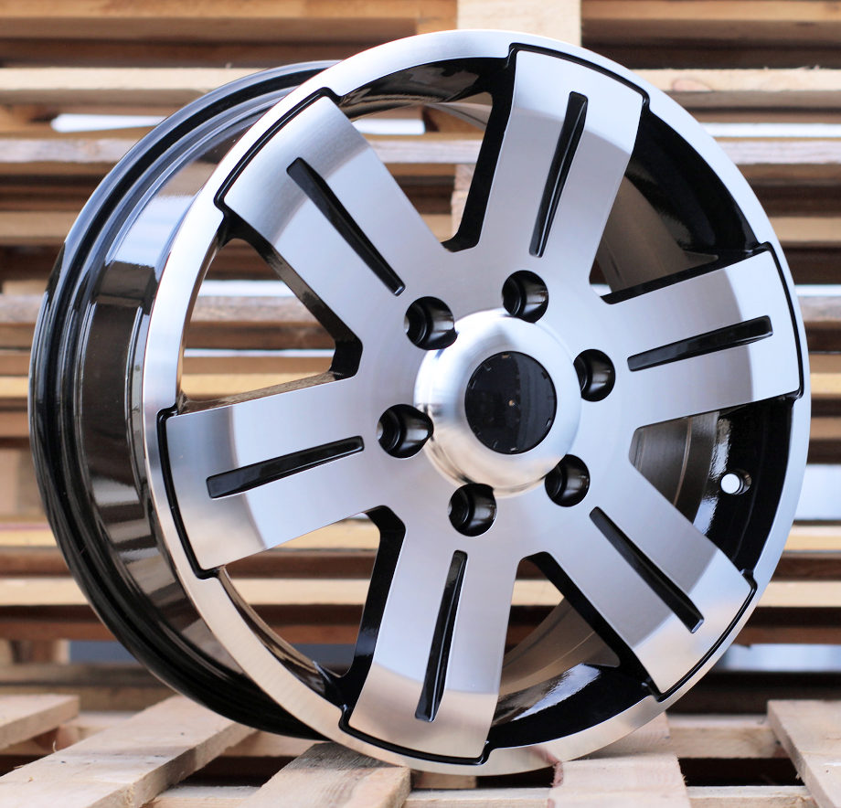 MERCEDES 7x16 5x130 ET55 89,1 BK562 Noir poli