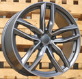 AUDI 9x20 5x112 ET33 66,6 BK690 Gris poli semi-mat