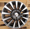 FIAT 6x15 4x98 ET35 58,1 BK743 Noir poli