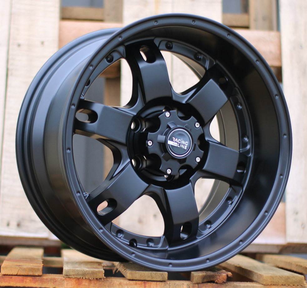 8x16 5x114,3 ETM10 83,1 BK749 Noir semi-mat