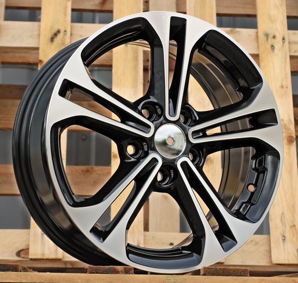 HYUNDAI 6,5x16 5x114,3 ET46 67,1 BK766 Noir poli