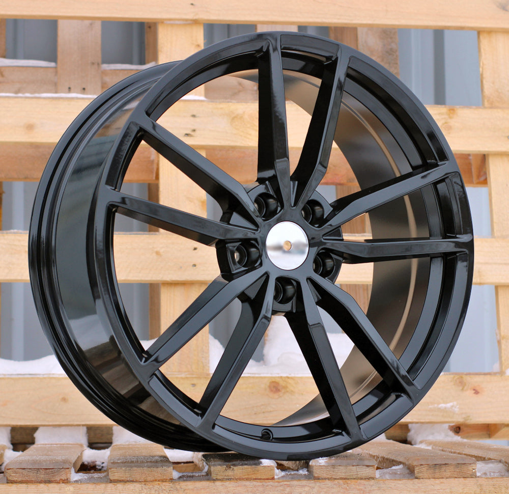 VOLKSWAGEN 8x19 5x112 ET45 57.1 BK864 Noir