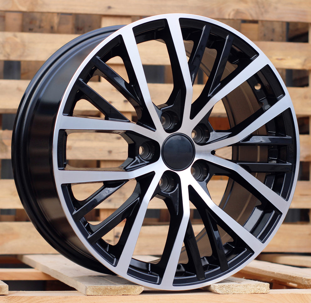 VW 7,5x17 5x112 ET45 57,1 BK952 Noir poli