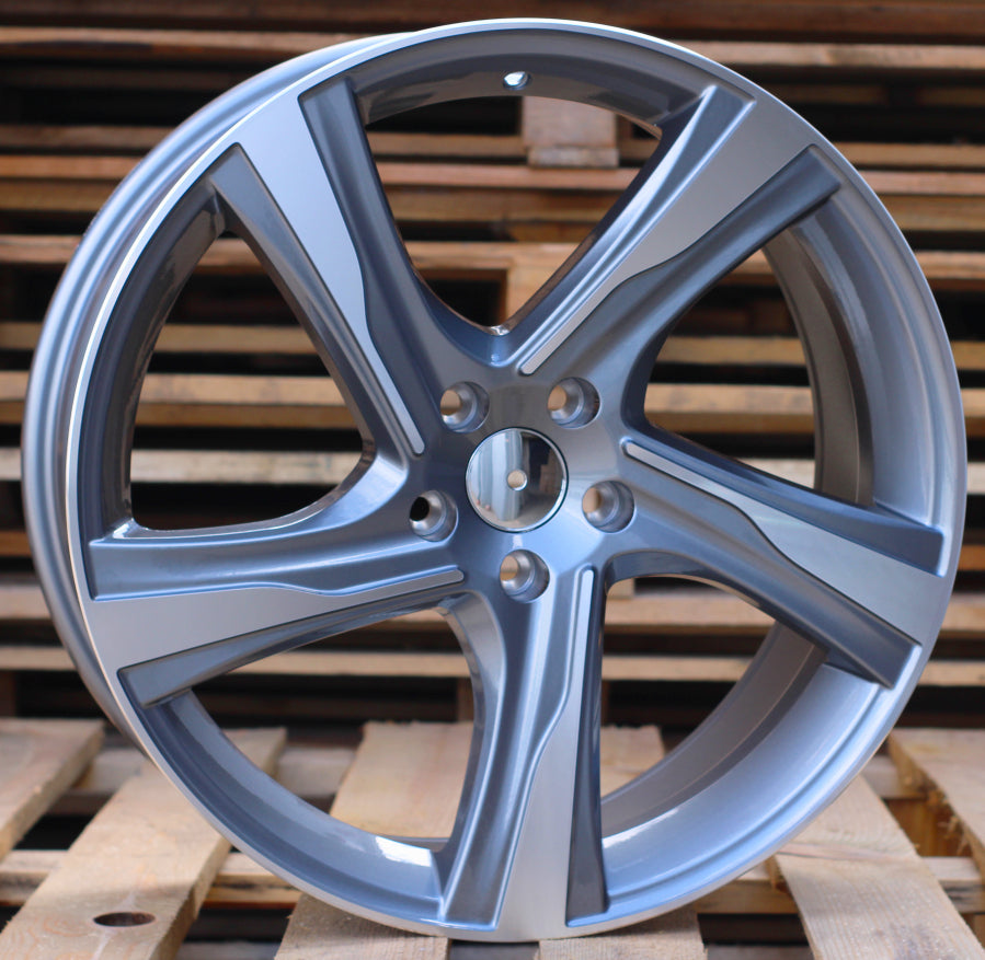 VOLVO 7,5x18 5x108 ET49 63,4 BY115 Gris poli