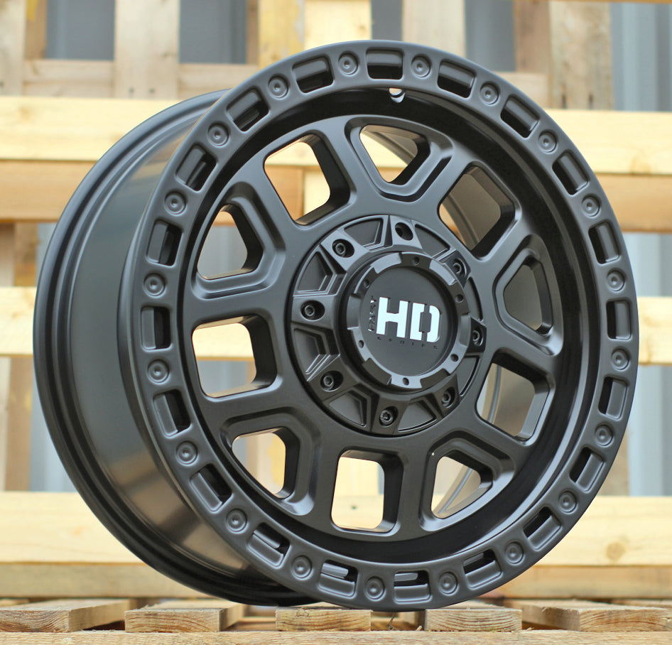 8x18 5x120/5x127 ET30 71,6 BY1375A Noir semi-mat