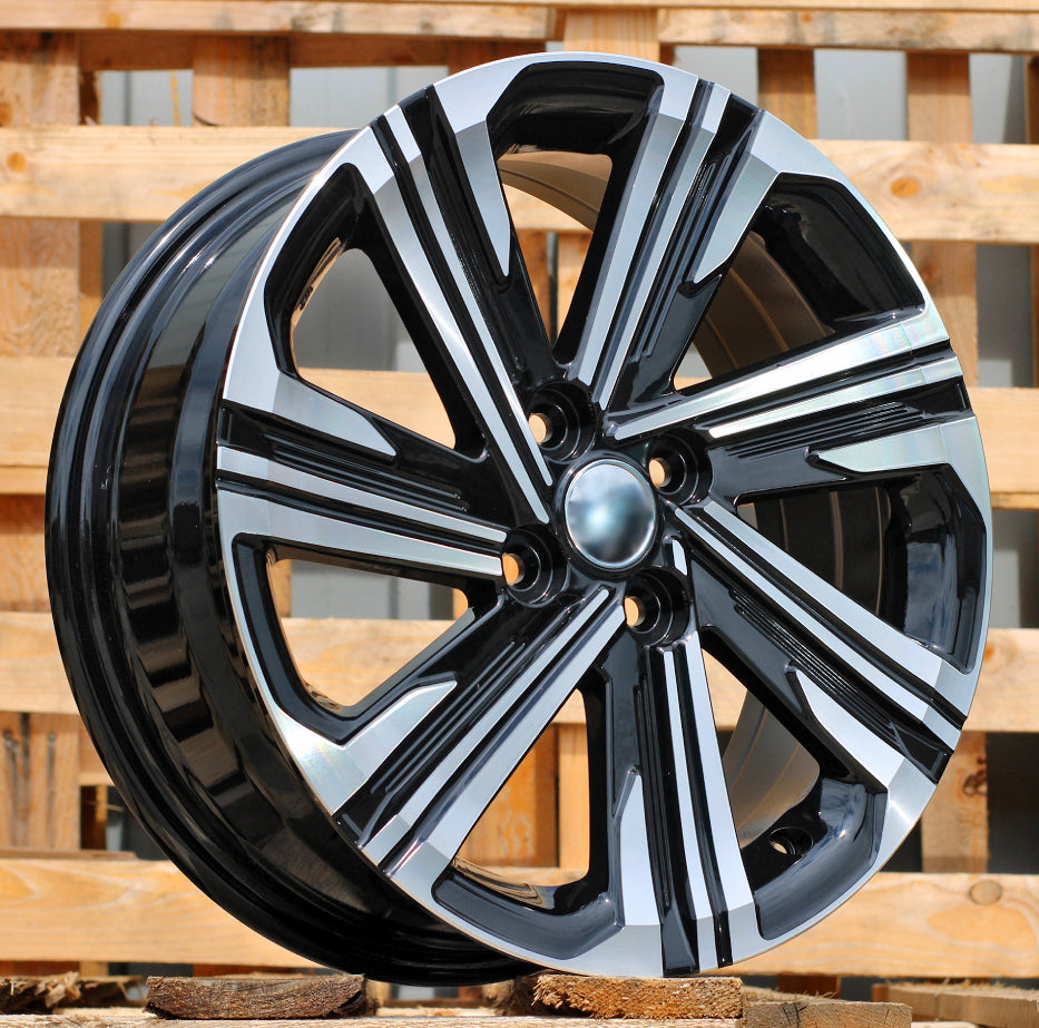 TOYOTA 5,5x14 4x100 ET45 54,1 D1822 Noir poli