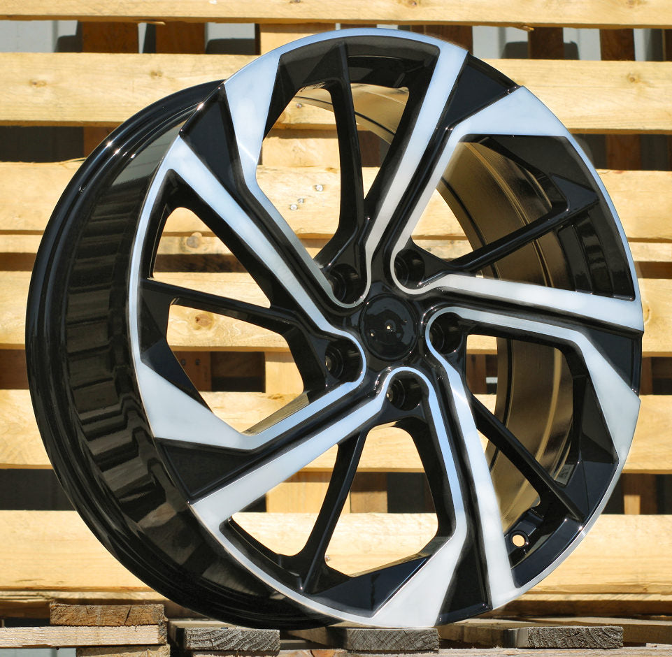 NISSAN 7,5x19 5x114,3 ET45 66,1 D1981 Noir poli