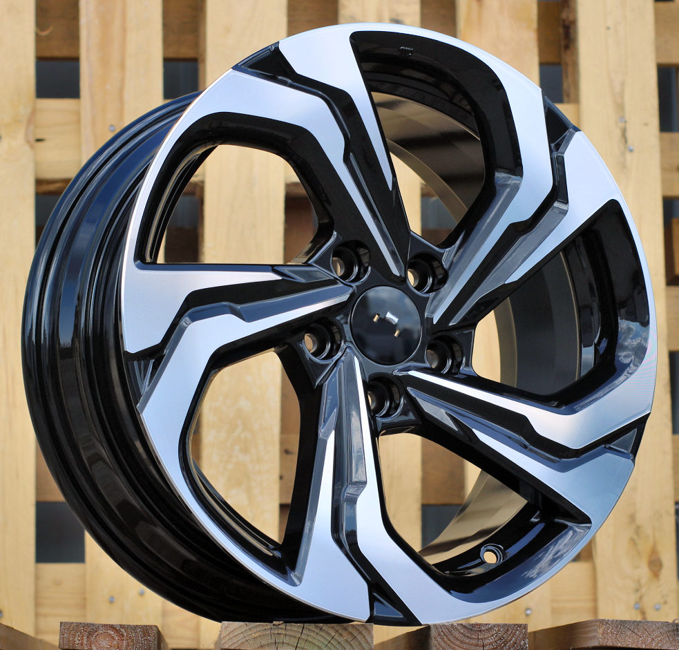7,5x17 5x114,3 ET45 73,1 D2019 Noir poli