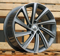 SKODA 8x18 5x112 ET45 57,1 D2403 Gris poli