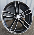 8x18 5x100 ET40 73,1 D5276 Noir poli