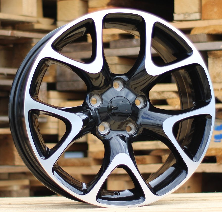 OPEL 7,5x18 5x115 ET41 70,1 E236 Noir poli