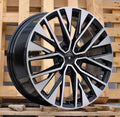 AUDI 8x18 5x112 ET39 66,6 F733 Noir poli