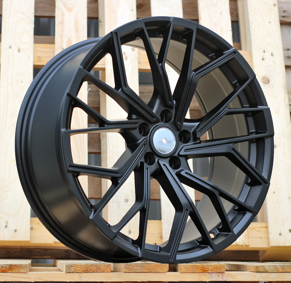 AUDI 8x18 5x112 ET39 66,6 F760 Noir semi-mat
