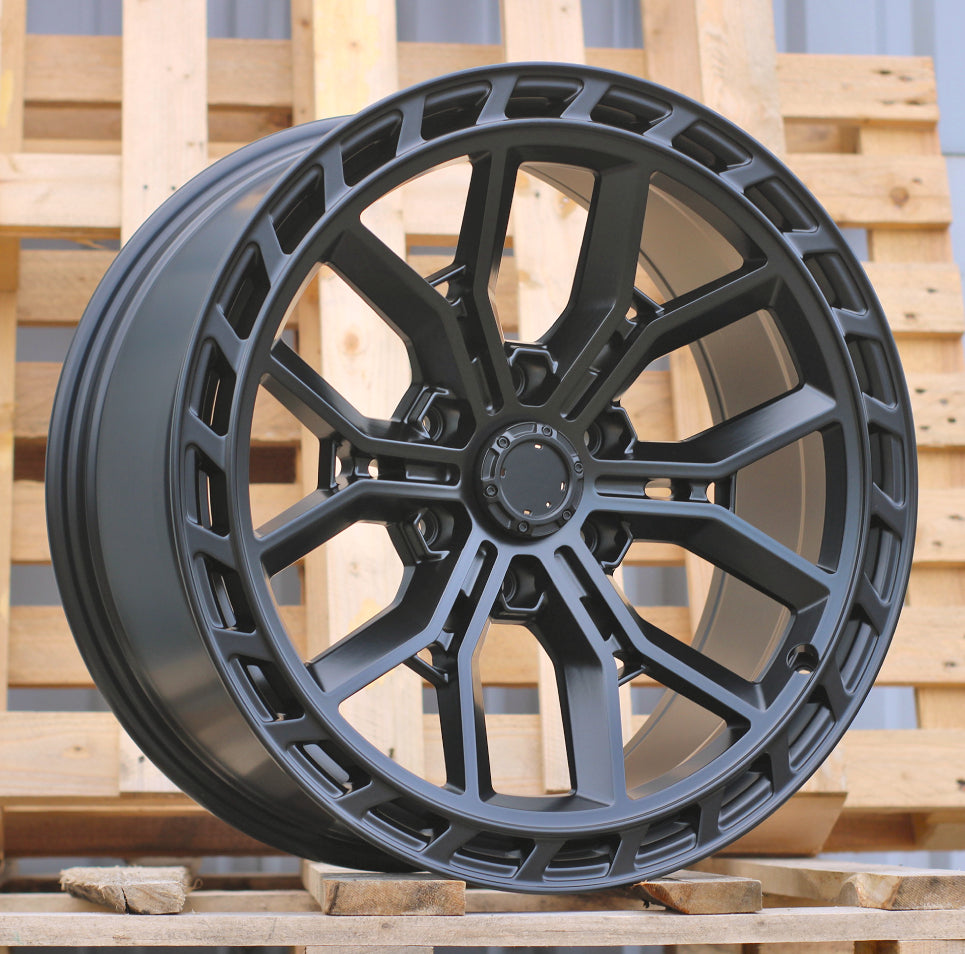 9x20 6x139,7 ET15 106,1 FA655 Noir semi-mat