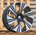AUDI 9,5x21 5x112 ET36 66,6 FB007 Noir poli