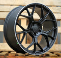MERCEDES 9,5x20 5x112 ET45 66,6 FBX120 Noir mat bord poli