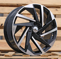 VW 7,5x17 5x112 ET41 57,1 FBX170 Noir poli