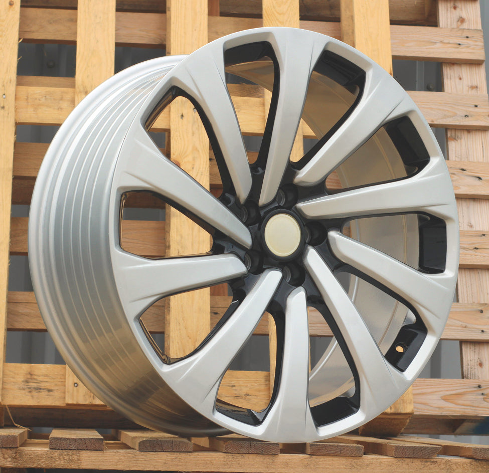 LAND ROVER 9,5x22 5x120 ET42,5 72,6 FBX191 Argent et noir