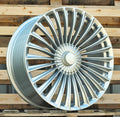 MERCEDES 9x21 5x112 ET30 66,6 FBX202 Argent brillant