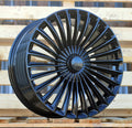 MERCEDES 9,5x19 5x112 ET45 66,6 FBX202 Noir brillant