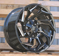 9x17 6x139,7 ET0 110,1 FBX203 Noir brillant