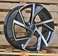 AUDI 8,5x19 5x112 ET35 66,6 FBX264 Noir poli
