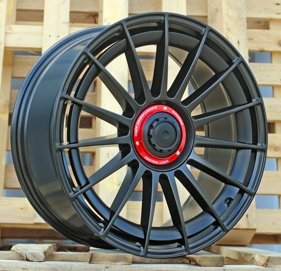 8,5x19 5x112 ET35 66,6 FBX298 Noir semi-mat