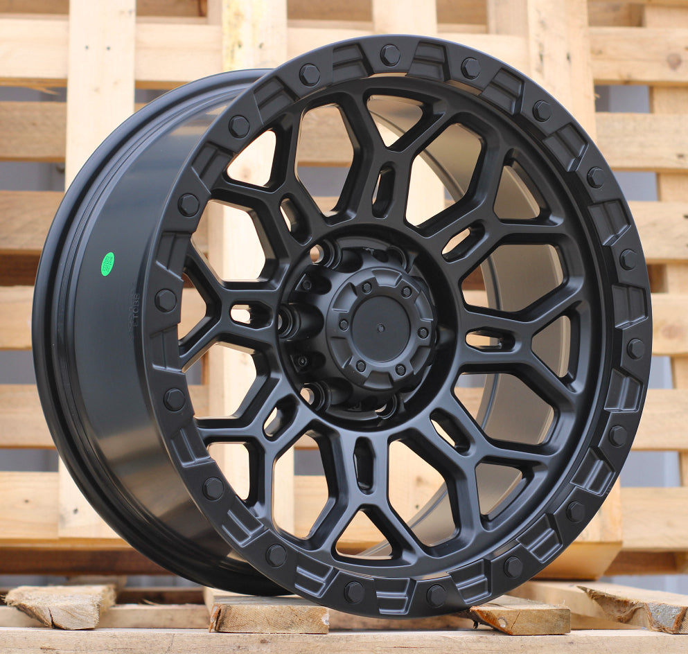 8x16 6x139,7 ET0 106,1 FBX317 Noir mat