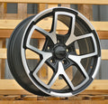 JEEP 8x18 5x127 ET35 71,6 FBX373 Noir poli semi-mat