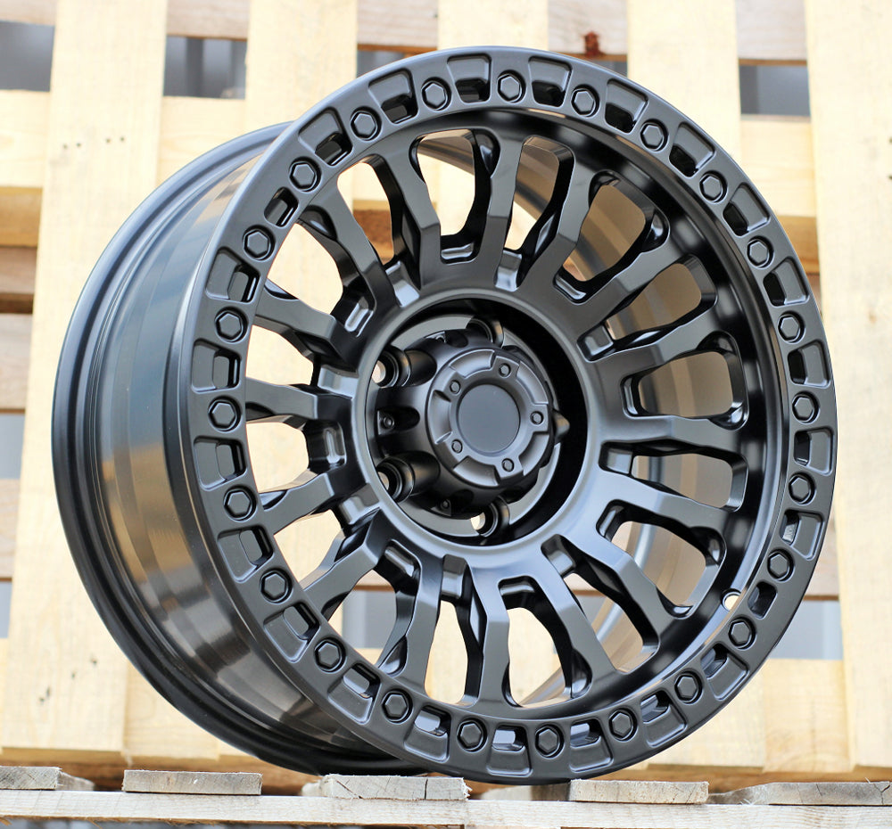 8,5x17 5x127 ETM6 78,1 FBX462 Noir semi-mat