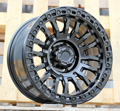 8,5x17 5x127 ETM6 78,1 FBX462 Noir semi-mat