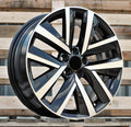 VW 6,5x17 5x100 ET34 57,1 FBX515 Noir poli