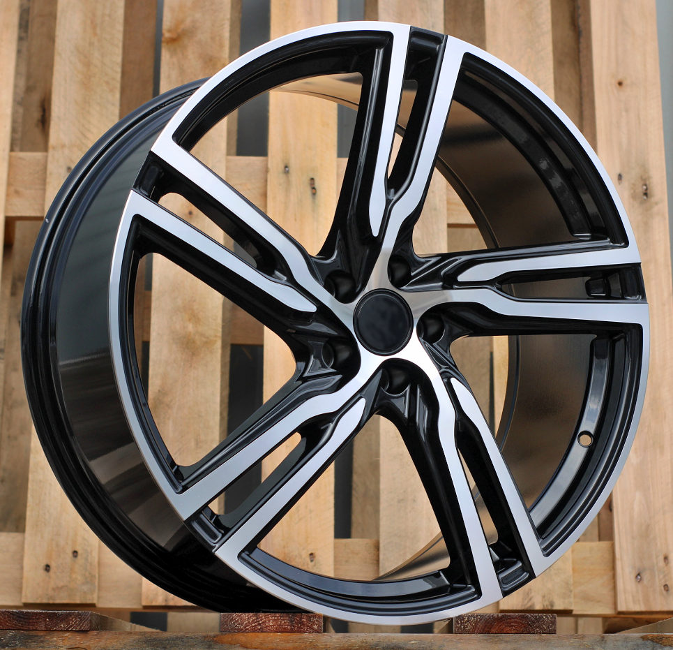 VOLVO 8x18 5x108 ET42 63,4 FE161 Noir poli