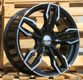 BMW 8,5x19 5x120 ET38 72,6 FE170 Noir poli