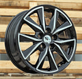MAZDA 7x17 5x114,3 ET50 67,1 FE173 Noir poli