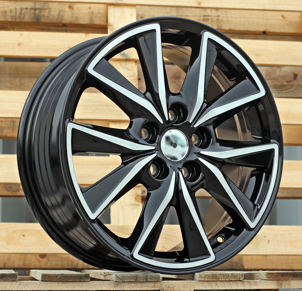 MAZDA 7x17 5x114,3 ET50 67,1 FE173 Noir poli
