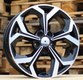KIA 7x17 5x114,3 ET53 67,1 FE175 Noir poli
