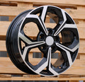 KIA 7x17 5x114,3 ET53 67,1 FE175 Noir poli