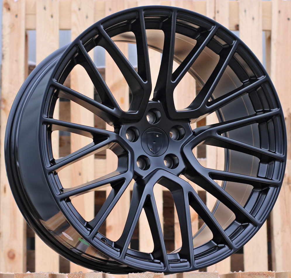 PORSCHE 10x21 5x112 ET19 66,6 FE179 Noir semi-mat