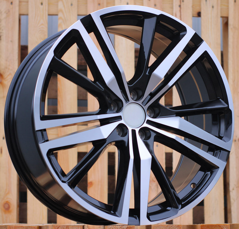 VOLVO 7,5x17 5x108 ET45 63,4 FE182 Noir poli