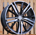 VOLVO 8,5x20 5x108 ET45 63,4 FE182 Noir poli
