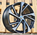 VOLVO 8x18 5x108 ET45 63,4 FE183 Noir poli semi-mat