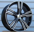 VOLVO 8x18 5x108 ET52 63,4 FE184 Noir poli
