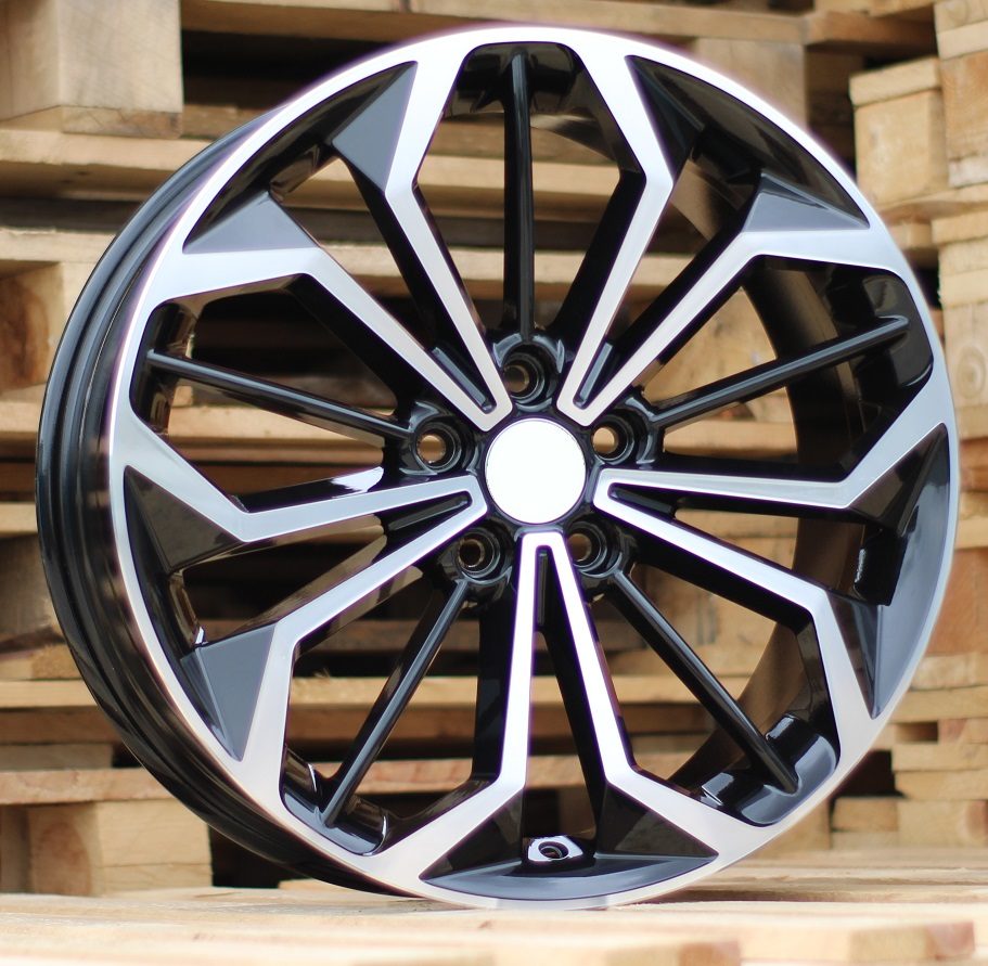 FORD 8x18 5x108 ET55 63,4 FE187 Noir poli
