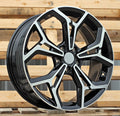 KIA 7x17 5x114,3 ET48,5 67,1 FE190 Noir poli